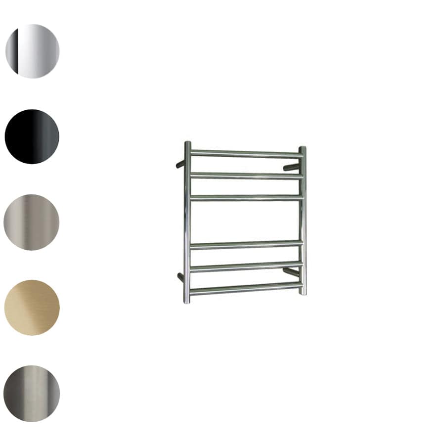 Plumbline Heated Towel Rail Tube 6 Bar Heated Towel Ladder | 600 x 650mm