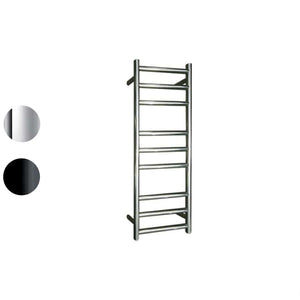 Plumbline Heated Towel Rail Tube 9 Bar Heated Towel Ladder | 900 x 400mm