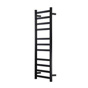 Heirloom Heated Towel Rail Heirloom Genesis 1220 Slimline Heated Towel Ladder | Black