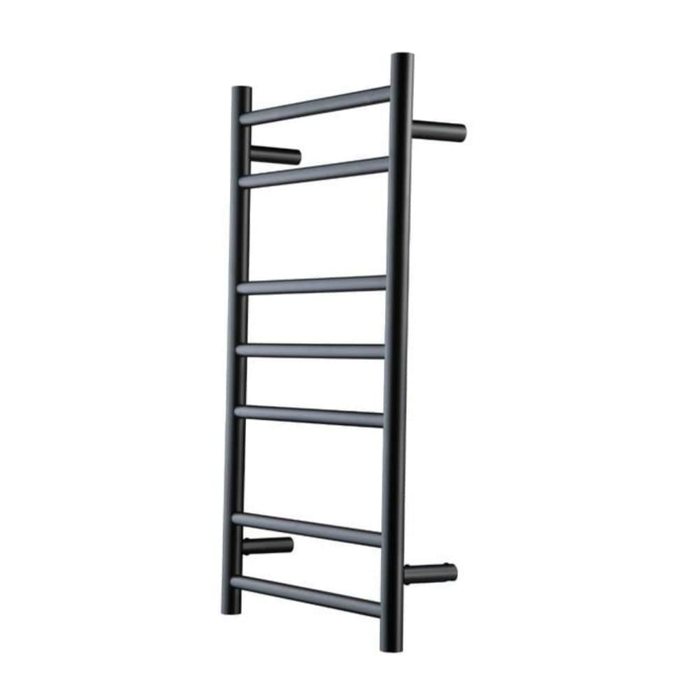 Heirloom Heated Towel Rail Heirloom Genesis 825 Slimline Heated Towel Ladder | Black
