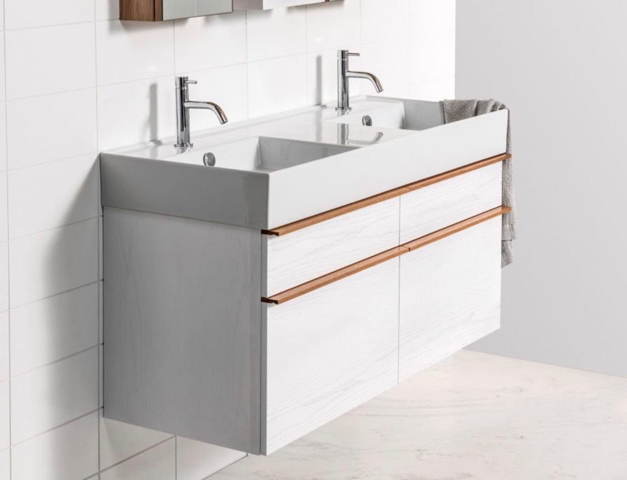 Bath Co Vanities Michel César Twenty 1210 Vanity | Double Basin & 4 Drawers