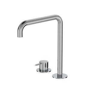 Plumbline Kitchen Tap Buddy Square 2 Hole High Mixer