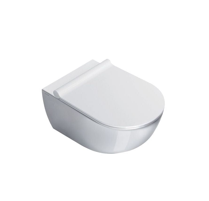 Plumbline Toilet Catalano Sfera 54 Rimless Wall Hung Toilet | Gloss White