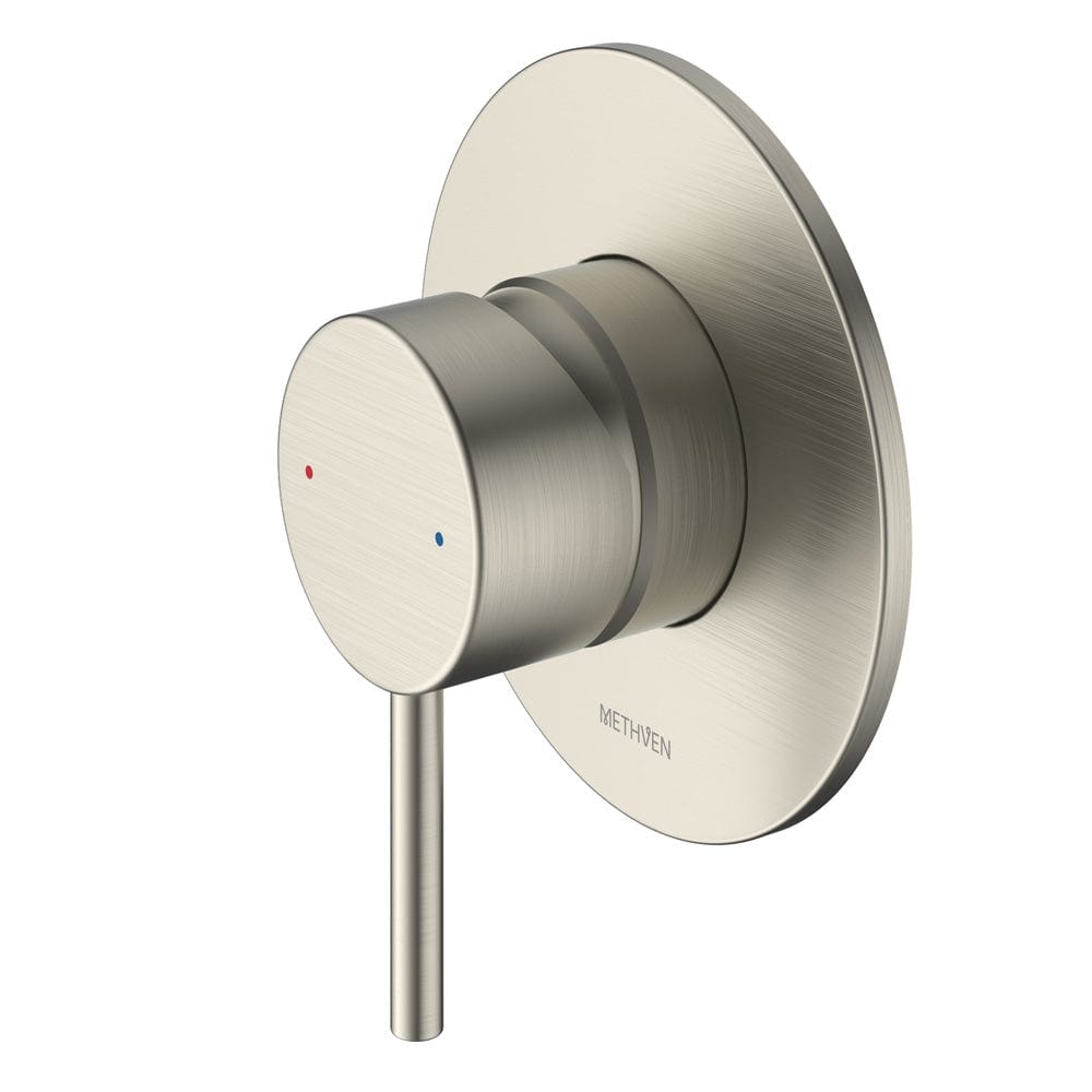 Methven Wall Mixers Methven Minimalist MK2 Shower Mixer with Fastflow II | Brushed Nickel