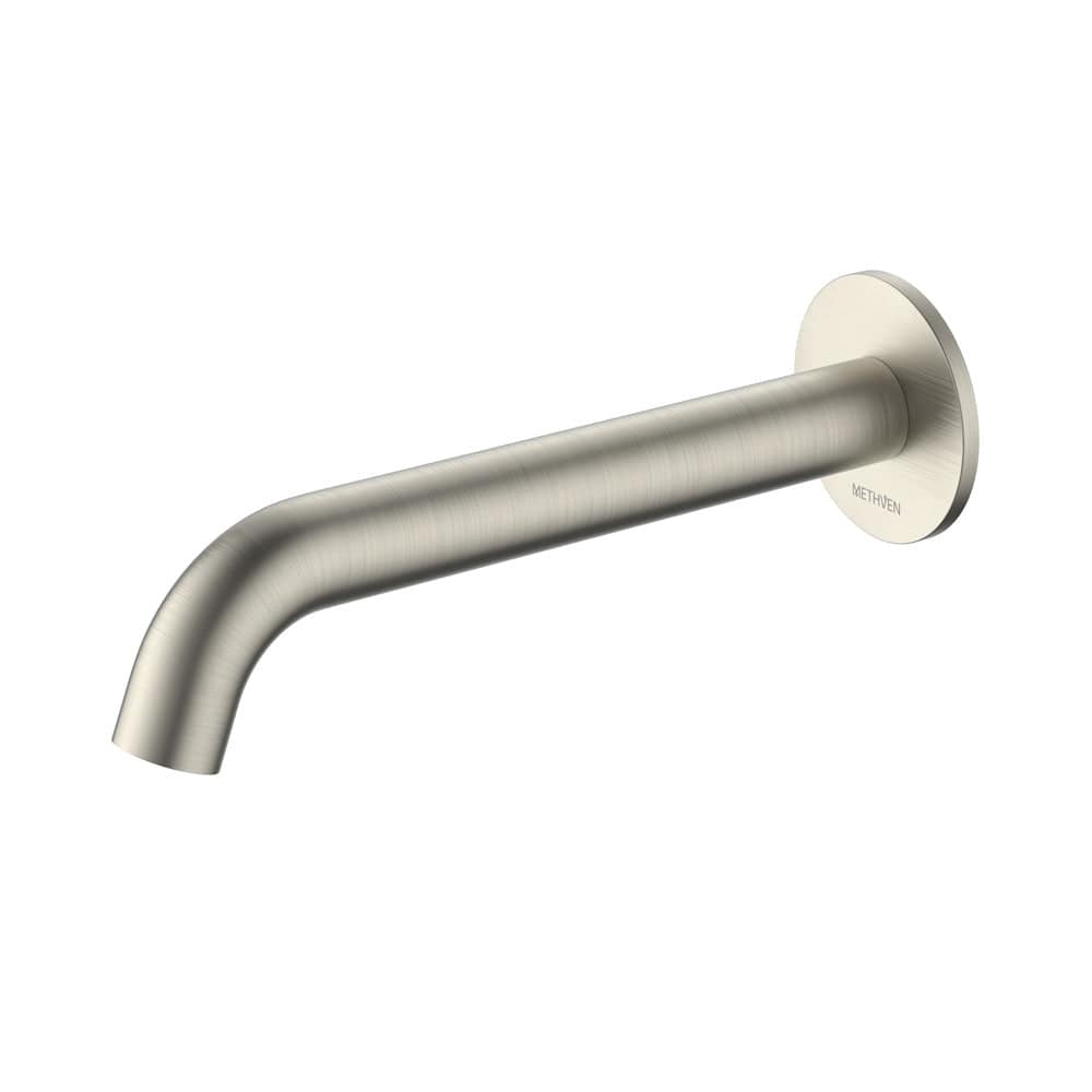 Methven Spouts Methven Minimalist MK2 Wall Mounted Bath Spout | Brushed Nickel