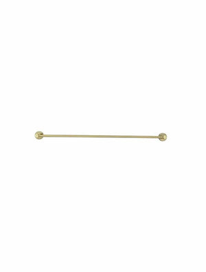 Meir Bathroom Accessories Meir Round Single Towel Rail 600mm | Tiger Bronze