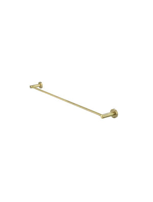 Meir Bathroom Accessories Meir Round Single Towel Rail 600mm | Tiger Bronze