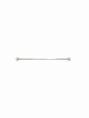 Meir Bathroom Accessories Meir Round Single Towel Rail 600mm | Brushed Nickel