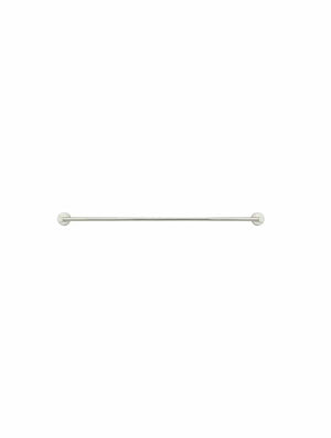 Meir Bathroom Accessories Meir Round Single Towel Rail 600mm | Brushed Nickel