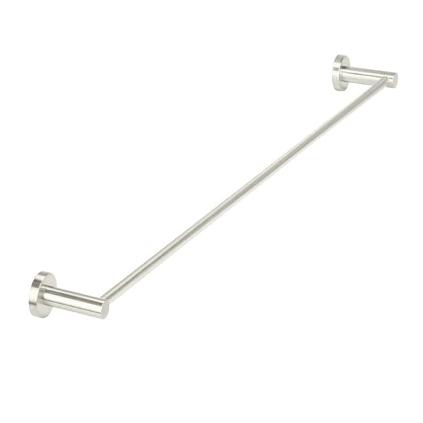Meir Bathroom Accessories Meir Round Single Towel Rail 900mm | Brushed Nickel