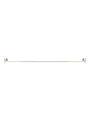 Meir Bathroom Accessories Meir Round Single Towel Rail 900mm | Brushed Nickel