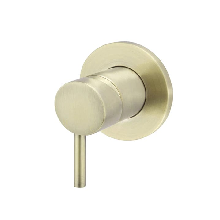 Meir Wall Mixers Meir Round Wall Mixer with Short Pin Lever | Tiger Bronze