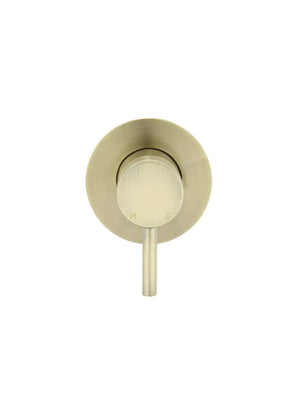 Meir Wall Mixers Meir Round Wall Mixer with Short Pin Lever | Tiger Bronze