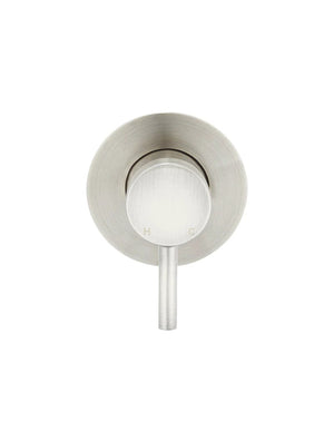 Meir Wall Mixers Meir Round Wall Mixer with Short Pin Lever | Brushed Nickel