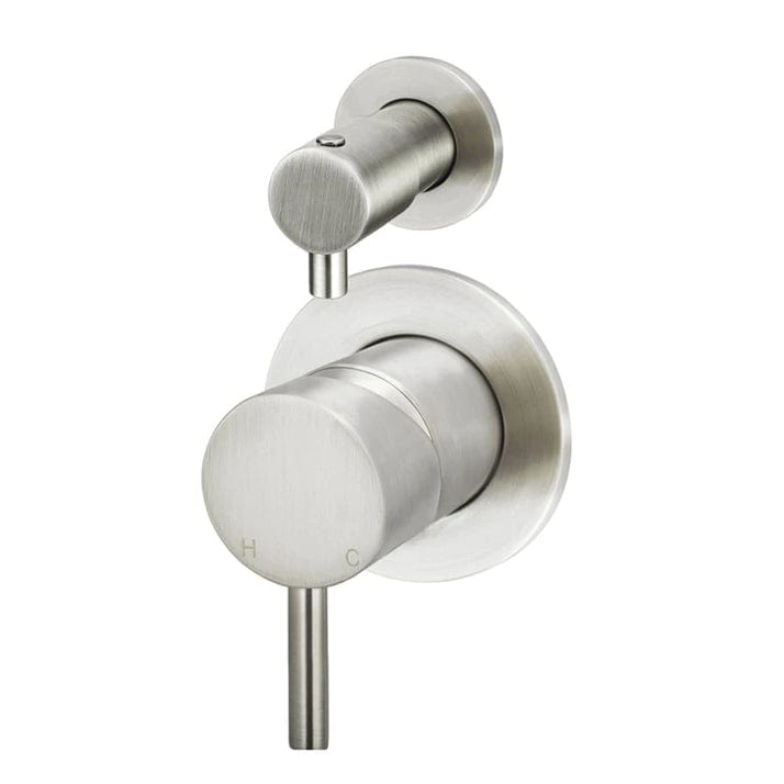 Meir Wall Mixers Meir Round Diverter Mixer | Brushed Nickel