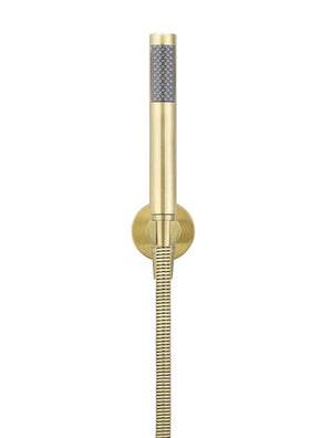 Meir Bathroom tapware Meir Round Single Function Hand Shower on Fixed Bracket | Tiger Bronze