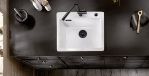 Blanco Sink Accessories Blanco Single Bowl Basket Waste Kit | Matte Black