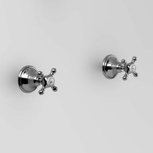 Astra Walker Basin Taps Astra Walker Edwardian Wall Tap Set