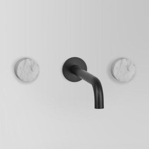 Astra Walker Basin Taps Astra Walker Assemble Wall Set with 200mm Spout | Marble Handle