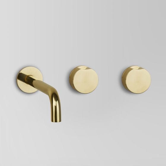 Astra Walker Basin Taps Astra Walker Assemble Wall Set Offset with 150mm Spout | Minimal Handle