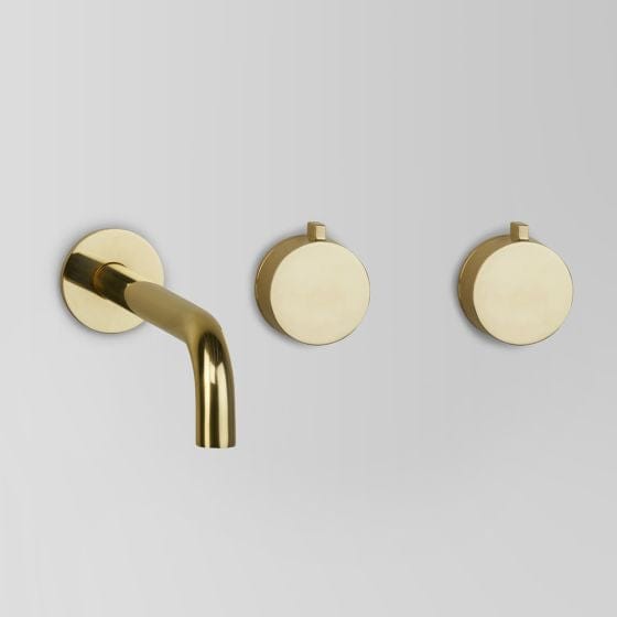 Astra Walker Basin Taps Astra Walker Assemble Wall Set Offset with 150mm Spout | Minimal Handle