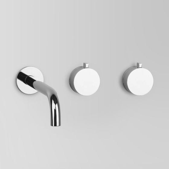 Astra Walker Basin Taps Astra Walker Assemble Wall Set Offset with 150mm Spout | Minimal Handle