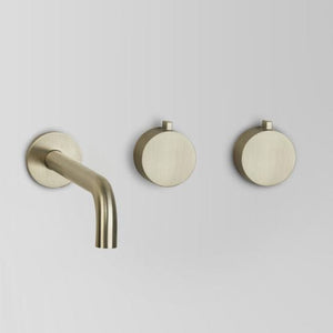 Astra Walker Basin Taps Astra Walker Assemble Wall Set Offset with 200mm Spout | Minimal Handle