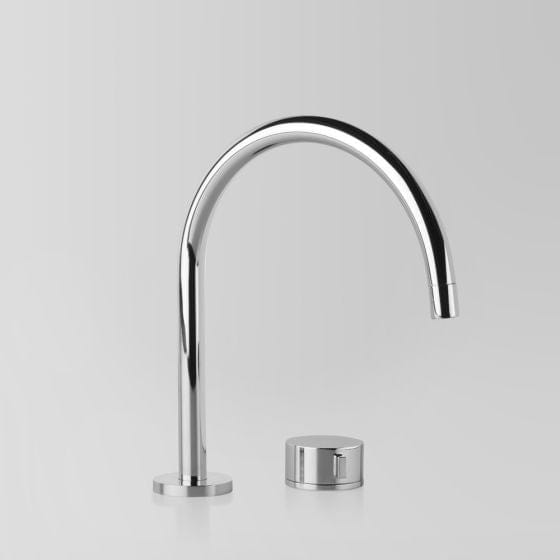 Astra Walker Kitchen Taps Astra Walker Assemble Progressive Gooseneck Hob Mixer Set | Minimal Handle