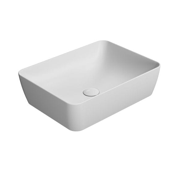 Astra Walker Basins Astra Walker Pura 500 Rectangle Vessel Basin | Matte White