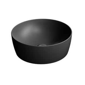 Astra Walker Basins Astra Walker Pura 400 Round Vessel Basin | Ardesia Black