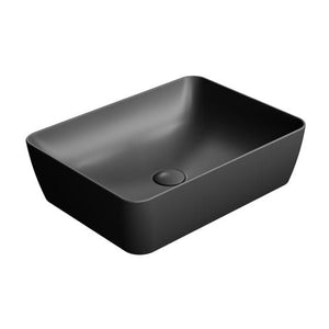 Astra Walker Basins Astra Walker Pura 500 Rectangle Vessel Basin | Ardesia Black