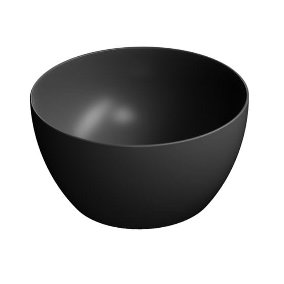 Astra Walker Basins Astra Walker Pura 420 Extra Deep Round Vessel Basin | Ardesia Black