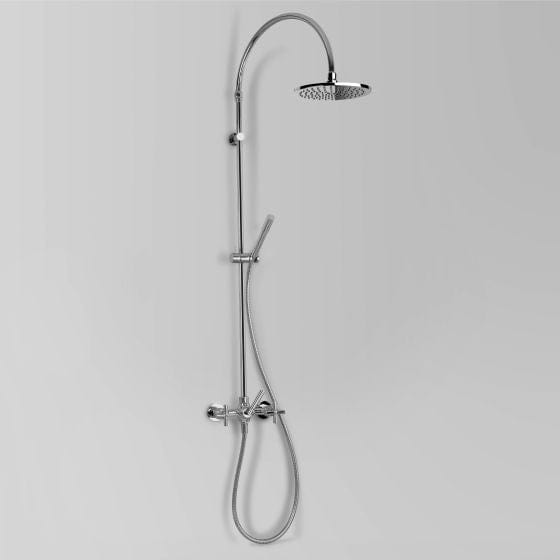 Astra Walker Showers Astra Walker Icon + Exposed Shower Set with Taps, Diverter & Single Function Hand Shower