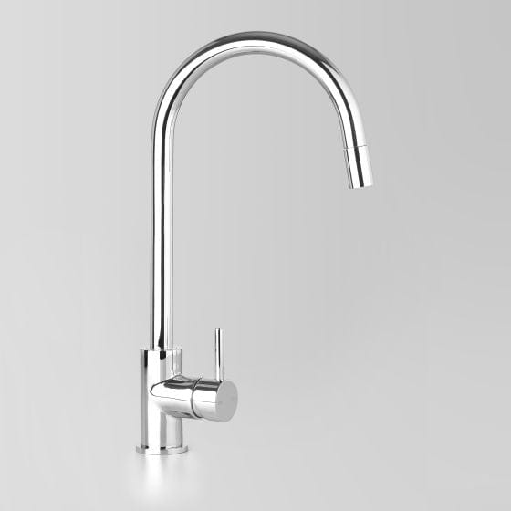 Astra Walker Kitchen Tap Astra Walker Icon Gooseneck Sink Mixer with Dual Function Pull Out Spray
