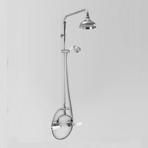 Astra Walker Showers Astra Walker Olde English Exposed Shower Set with Taps, Diverter & Single Function Hand Shower