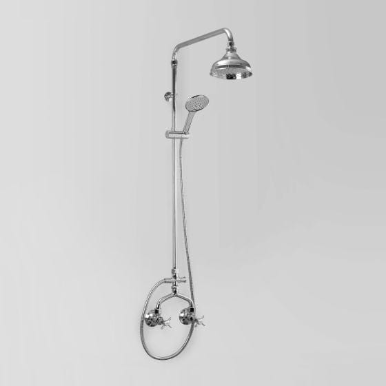 Astra Walker Showers Astra Walker Olde English Exposed Shower Set with Taps, Diverter & Multi-Function Hand Shower