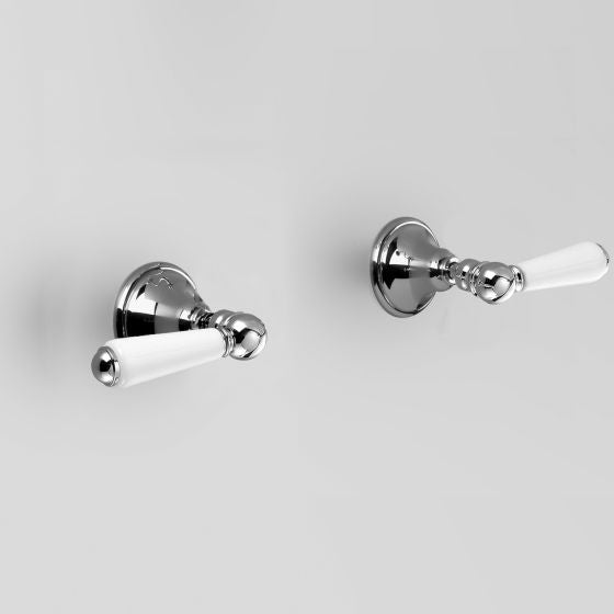 Astra Walker Basin Taps Astra Walker Edwardian Wall Tap Set