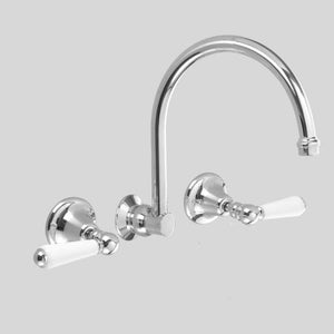 Astra Walker Kitchen Taps Astra Walker Olde English Gooseneck Wall Set with 260mm Spout