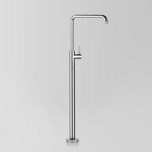 Astra Walker Bath Taps Astra Walker Knurled Icon + Lever Floor Mounted Bath Mixer