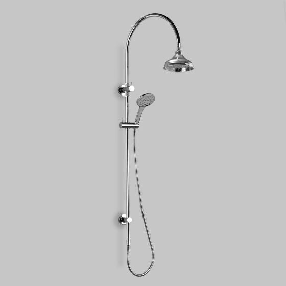 Astra Walker Showers Astra Walker Signature Exposed Shower Set with Diverter, 200mm Rose & Multi-Function Hand Shower