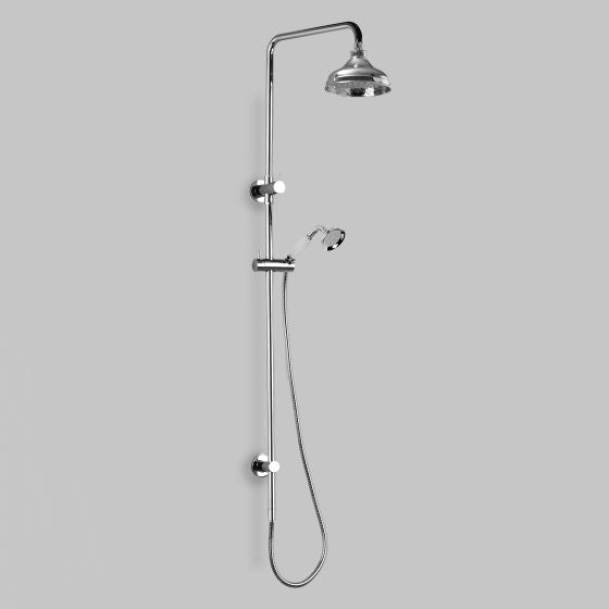 Astra Walker Showers Astra Walker Signature Exposed Shower Set with Diverter, 200mm Rose & Single Function Hand Shower