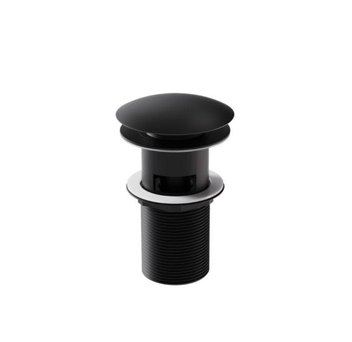 Plumbline Pop Up Waste Progetto Pop Up Basin Waste 32mm | Matte Black