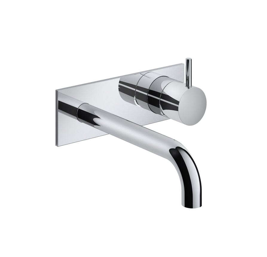 Plumbline Basin Taps Buddy Wall Mount Mixer with Backplate