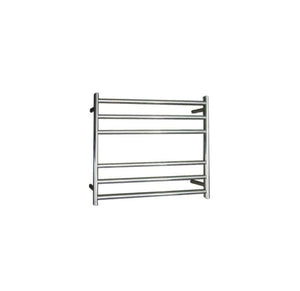 Plumbline Heated Towel Rail Tube 6 Bar Heated Towel Ladder | 600 x 850mm