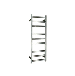 Plumbline Heated Towel Rail Tube 9 Bar Heated Towel Ladder | 900 x 400mm