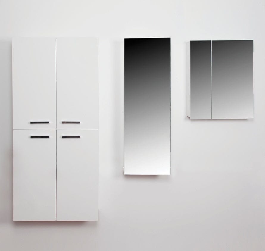 Progetto Bathroom Accessories Vista 600 Mirror Cabinet