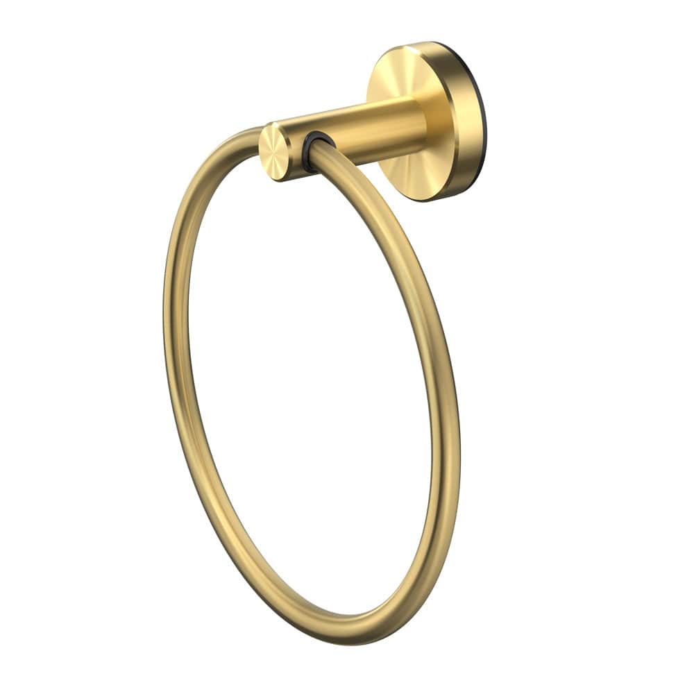 Methven T roa Hand Towel Ring Brushed Gold The Kitchen Hub