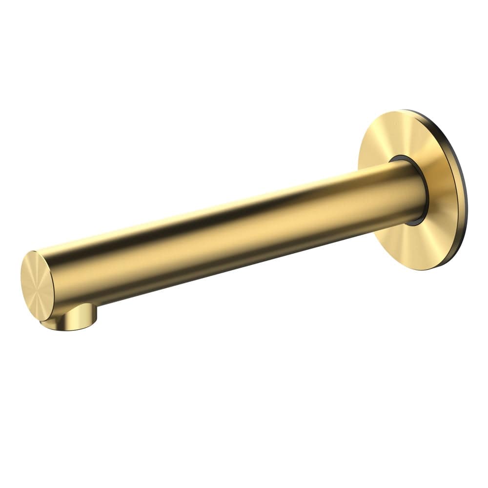 Methven Spouts Methven Tūroa Wall Mounted Bath Spout | Brushed Gold