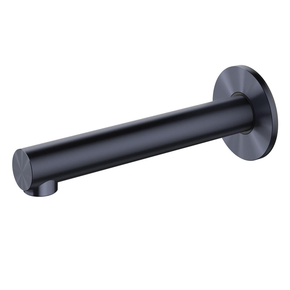 Methven Spouts Methven Tūroa Wall Mounted Bath Spout | Brushed Gun Metal Black